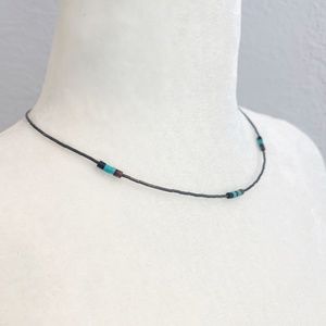 Handmade Boho Delicate Beaded Necklace